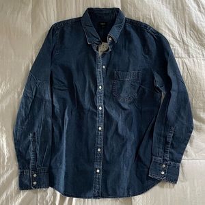 J Crew Chambray Button Down Shirt